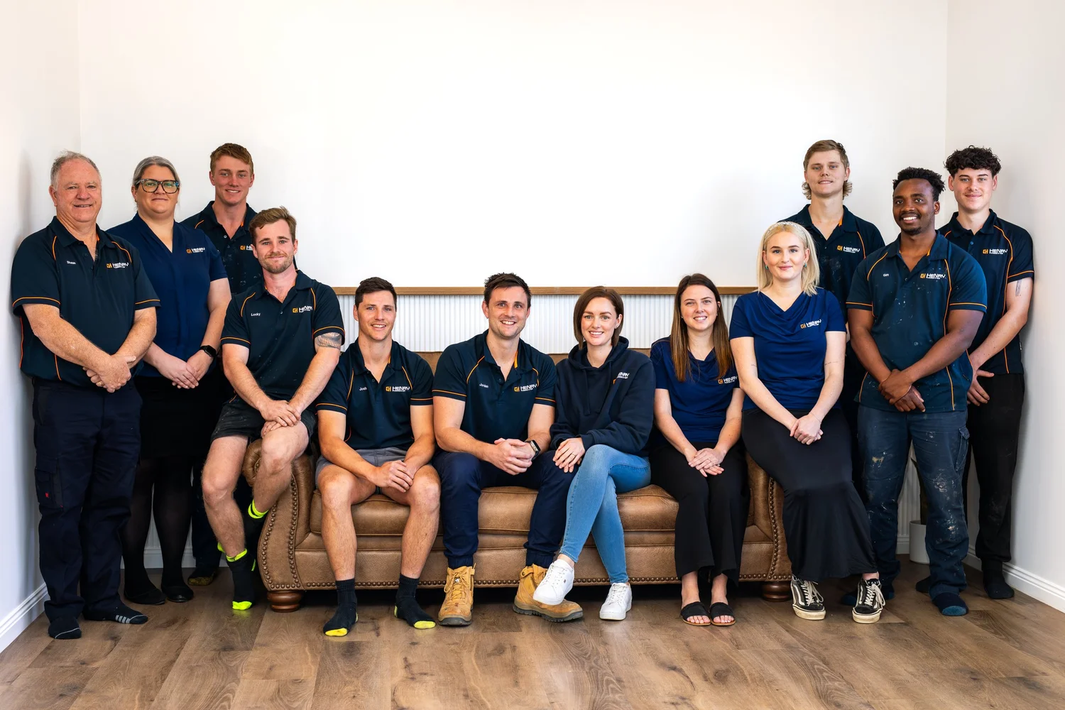 The Henry's Trades team on site